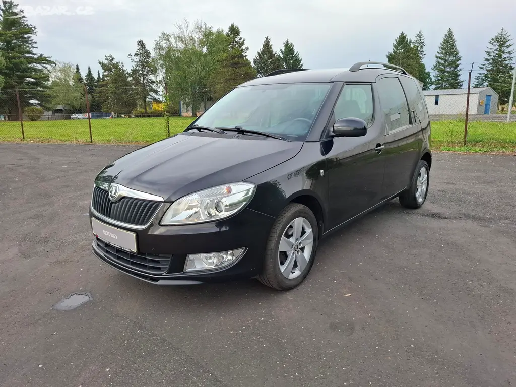 Škoda Roomster 1.2TSi 63kW,klima,senzory,tažné